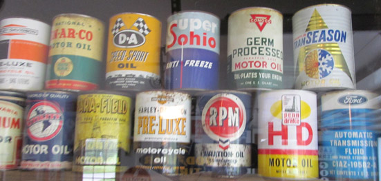 oil cans
